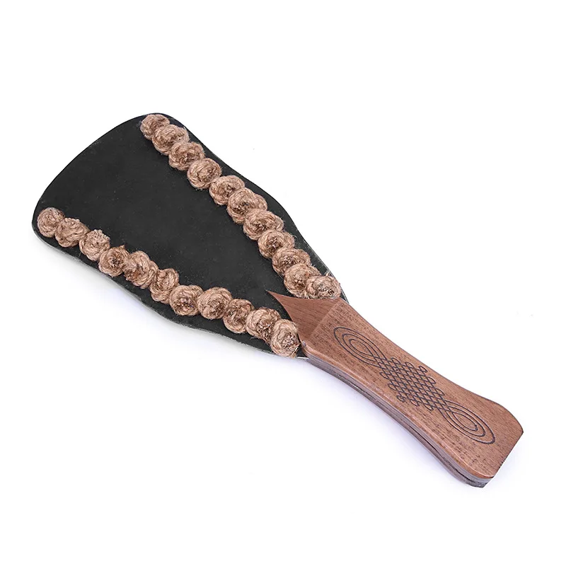 Genuine Leather Paddle - Premium Quality,  Handle COW LEATHER Whip 4