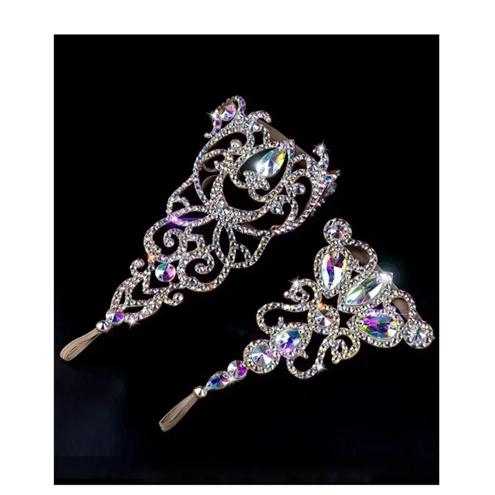 

Блестящий женский ножной браслет для танца живота, изысканный женский браслет, высококачественные ювелирные изделия для рук, Аксессуары для ног со стразами