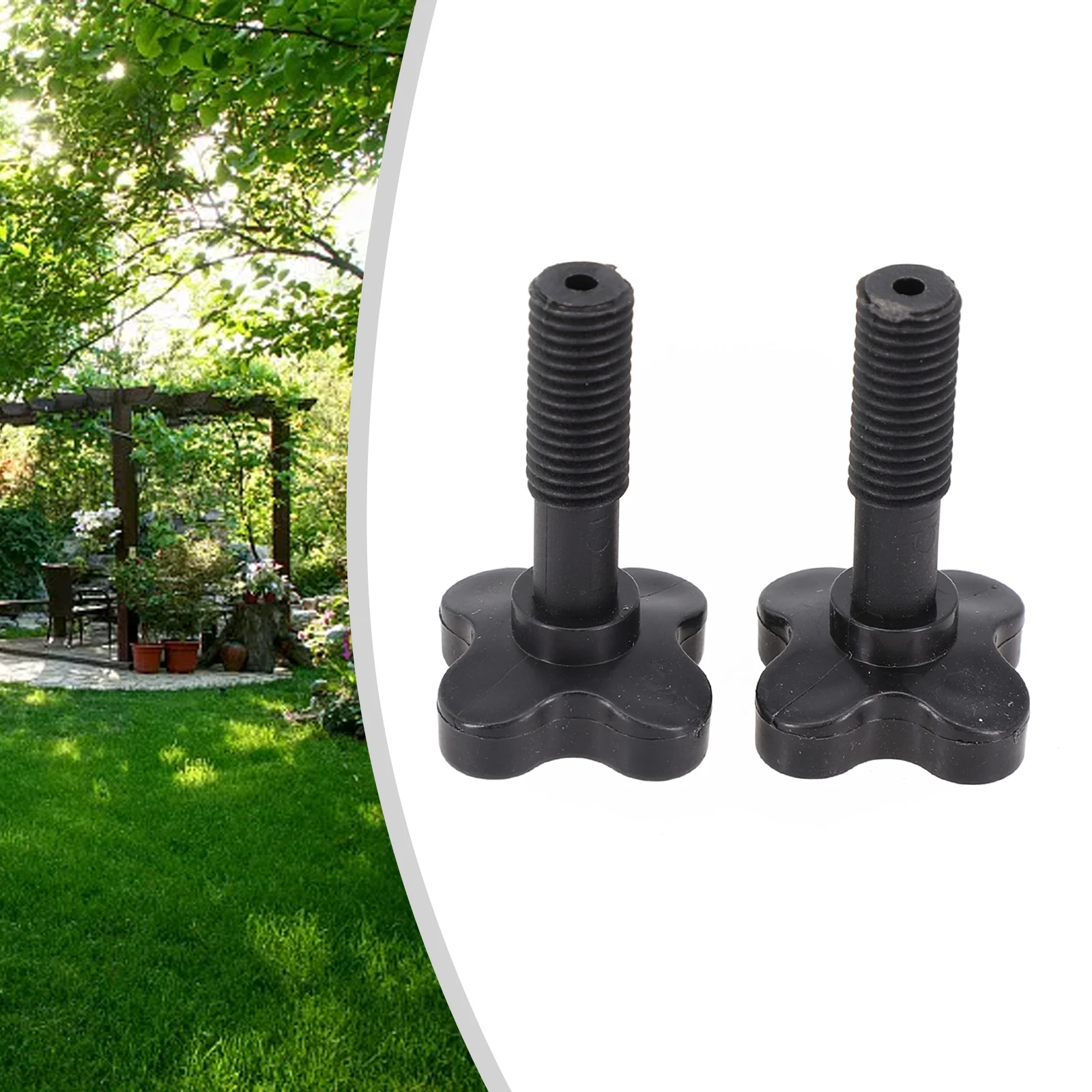 

Black Screws Swing Chair Screw Fix Plastic Screws Screws 10mm Diameter Courtyard Sunshade Umbrella Swing Ceiling Fix Screws
