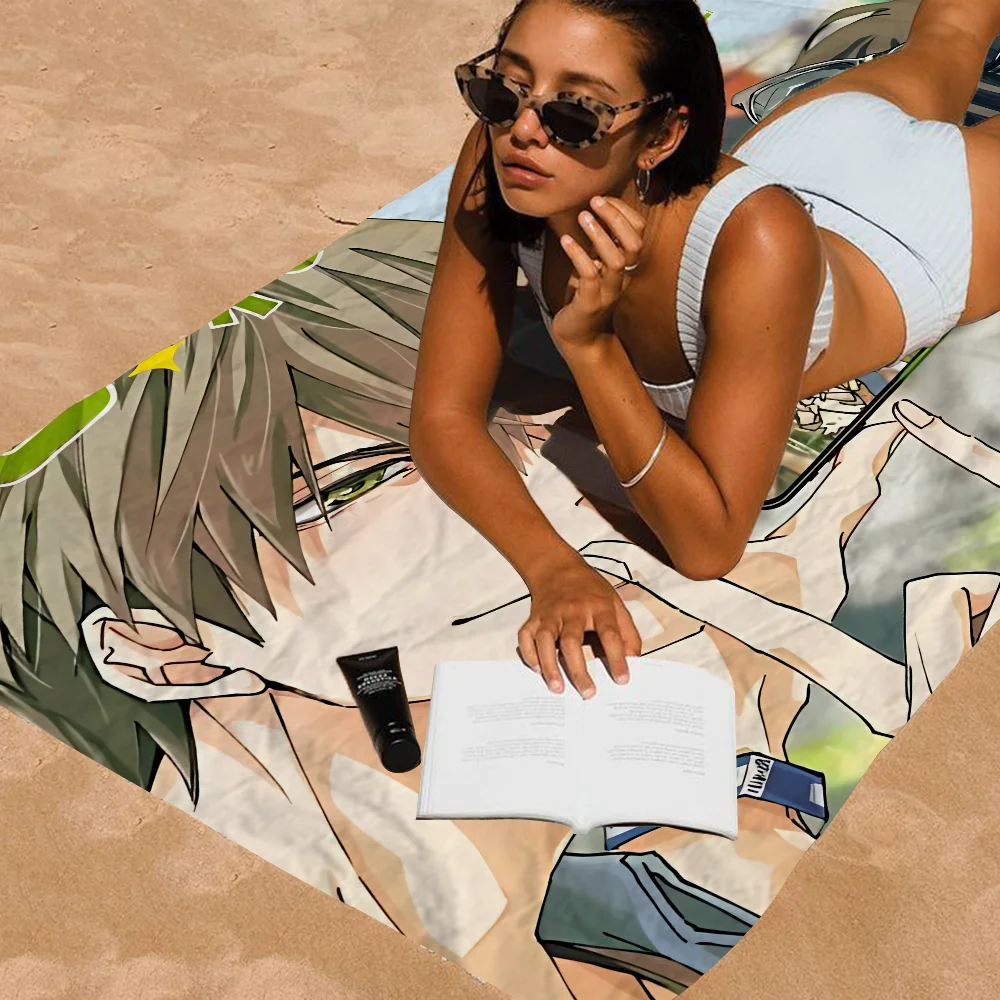 Dakaretai Otoko 1-i Ni Odosarete Imasu Anime Big Microfiber Beach Towels Sand Beach Towels Pool Towel For Travel Swim Pool Yoga 2