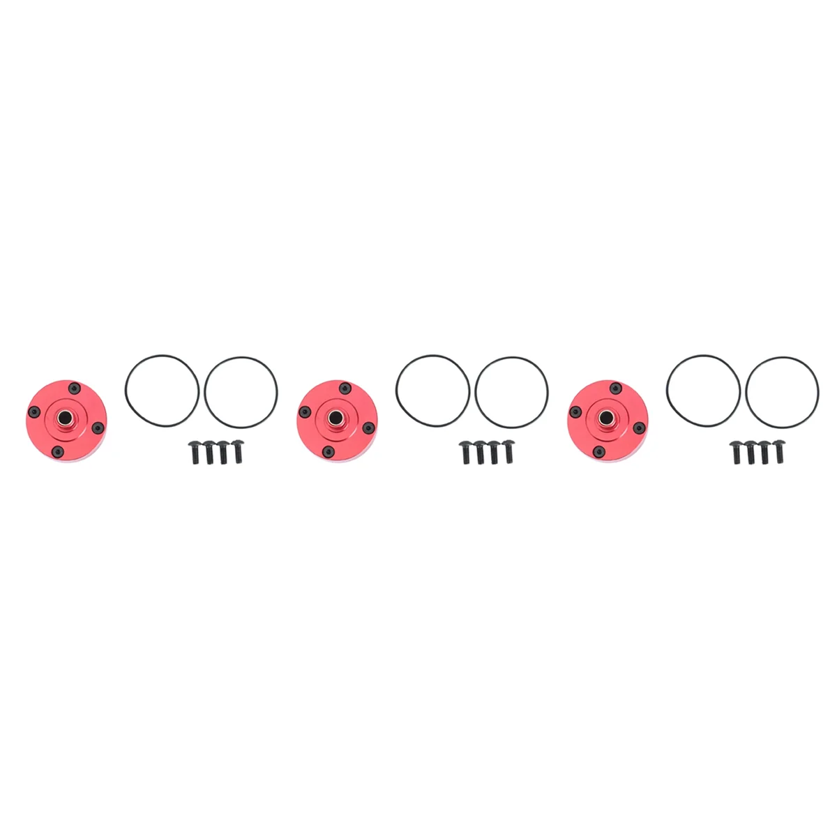 

3X Металлический дифференциальный фотофонарь, фотофонарь для Arrma 1/8 Kraton Senton Talion Typhon 1/7, детали для обновления Mojave, 1