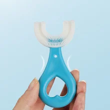 

10pcs U Shape Child Toothbrush Toothbrush For Children Children'S Toothbrush Silicone Baby Items Child Teeth Brush Kids