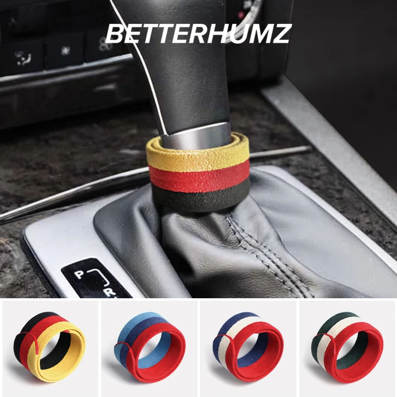 Betterhumz Alcantara Car Body Gear Shift Steering Wheel Racing Grills