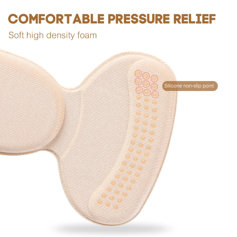 2pcs Shoes Insoles Patch Heel Pads for Women High Heel Shoes Antiwear Protector Back Sticker Sport Shoe Adjustable Size Feet Pad
