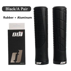 Premium Non-Slip Shock-Absorbing Bicycle Handlebar Grips (ODI-1 Black)