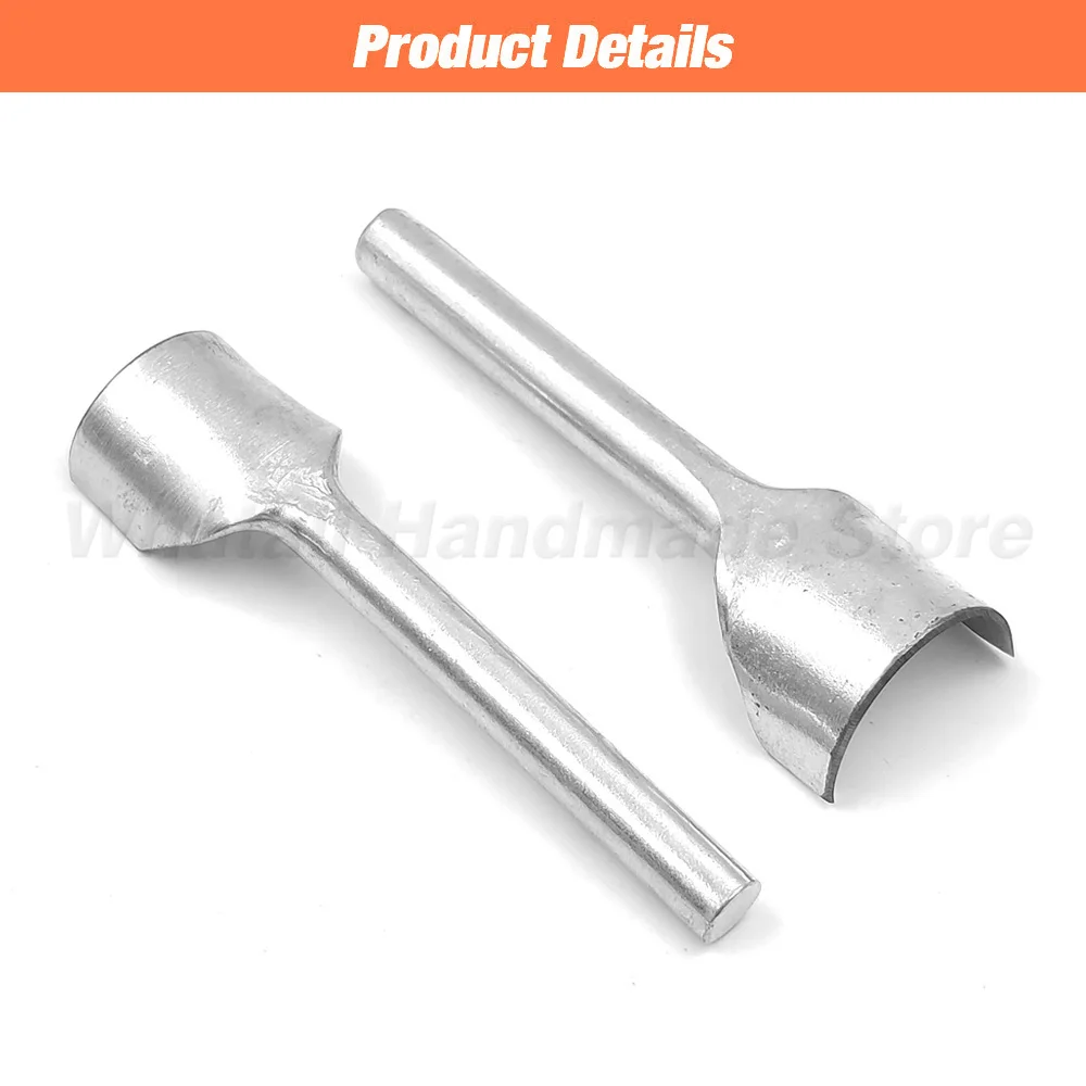 3-50mm Half Round Cutter Punch Arc-shaped Punch for Belt Strap Leather Belt Semicircle Leather Corner Cutter Craft Tools 1Pc leather tools leather craft tools leather craft tool leather punches