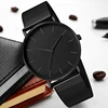Minimalist Fashion Casual Watch Women Steel Hour Reloj Mujer Quartz Wristwatch Simple Montre Femme Mesh Stainless Steel Bracelet 4