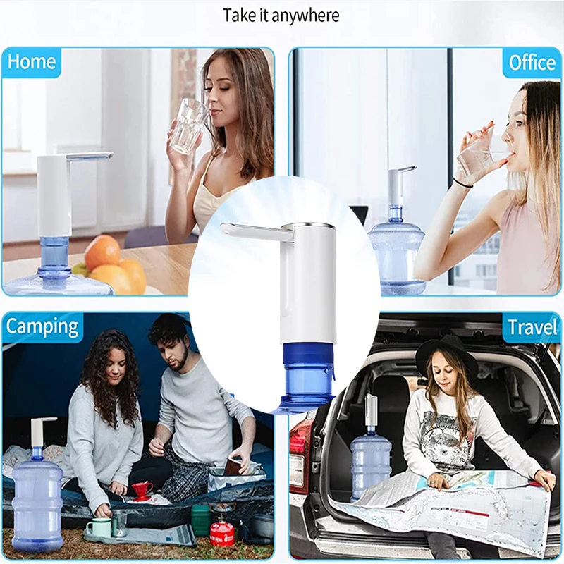Digital Display Water Pump USB Automatic Electric Water Gallon Bottle Pump Drinking Dispenser for Bottle water pump,water dispenser,water bottle pump,beverage dispenser,water dispenser pump