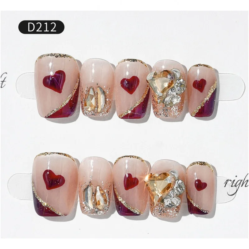 

uj18102 Nailover New high-quality handmade false fake press-on nails
