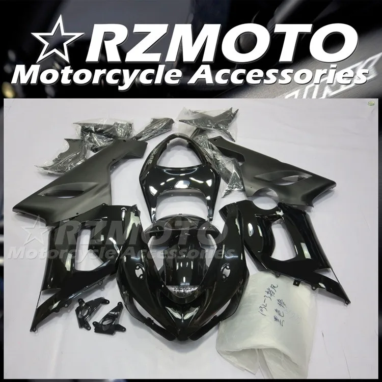 

Комплект обтекателей для мотоцикла из АБС-пластика, 4 подарка, подходит для KAWASAKI ZX-6R ZX6R 636 2005 2006 05 06, кузов под заказ, блестящий, матовый, черный
