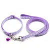 1pc Cute Dog Leash and Collar Set 1.2M for Puppy Cat Traction Rope Dog Collar Harness Durable Walking Pet Supplies Anti-lost 4