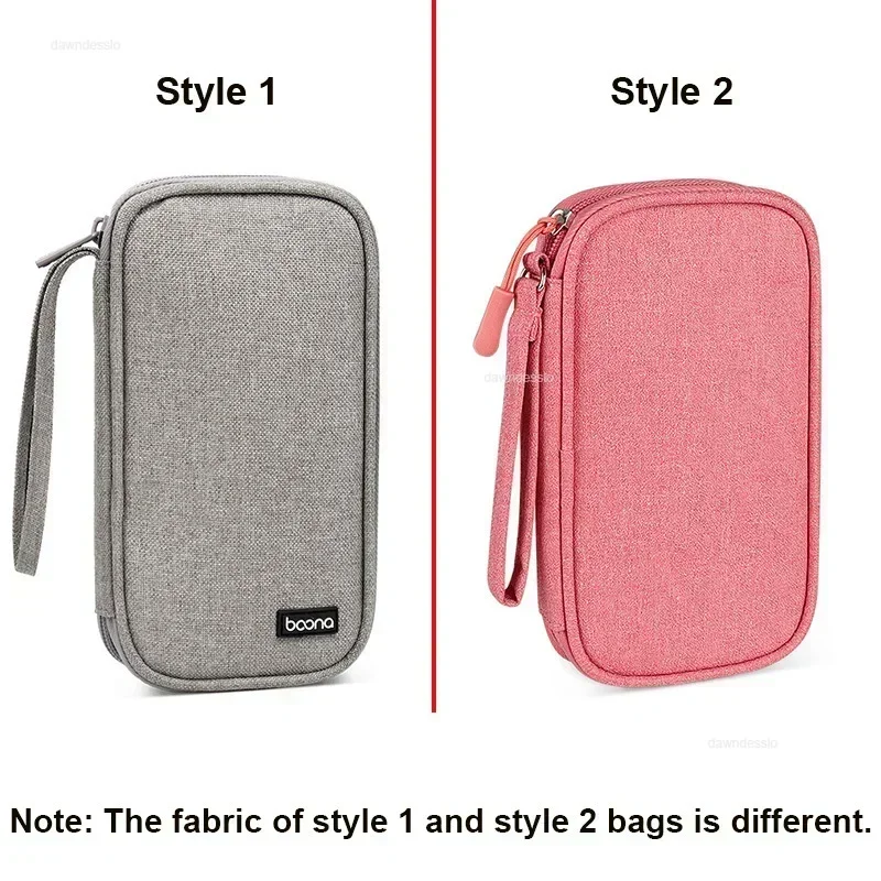 Cable Storage Bag Waterproof Digital Electronic Accessories Organizer Portable Travel Cable Organizer Case for Charger