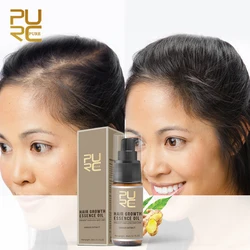 PURC Hair Growth Oil Fast Hair Growth Products Scalp Treatments Nutrient Solution Prevent Hair Loss Essential Oil Hair Care 20ml