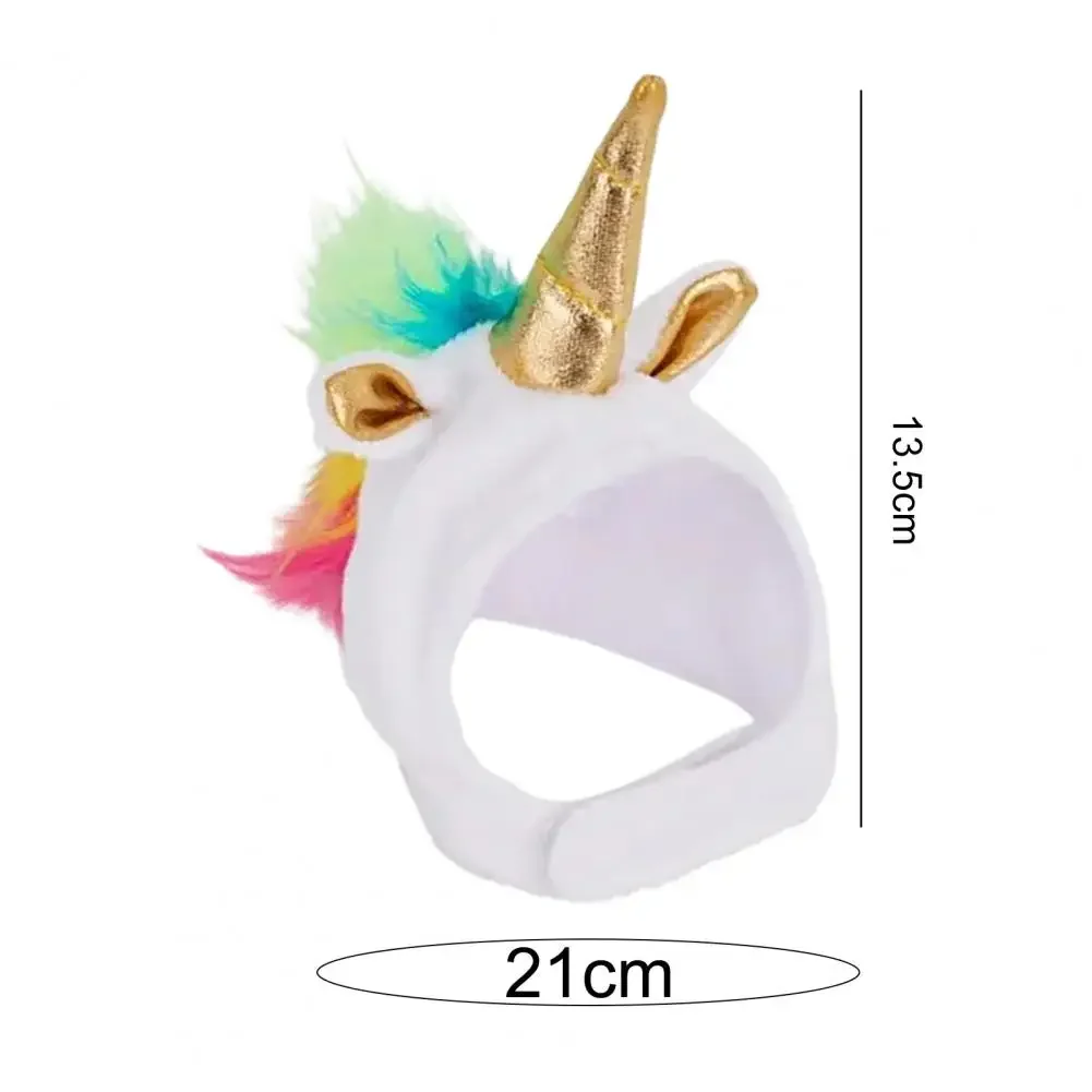 Lizard Chameleon Unicorn Transformation Outfit Funny Clothes Small Pet Headgear Hat
