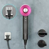 For Dyson Hair Dryer Hanger Wall Mount Holder For Bathroom Metal Accessories Hanging Shelf Rack Portable Storage 3