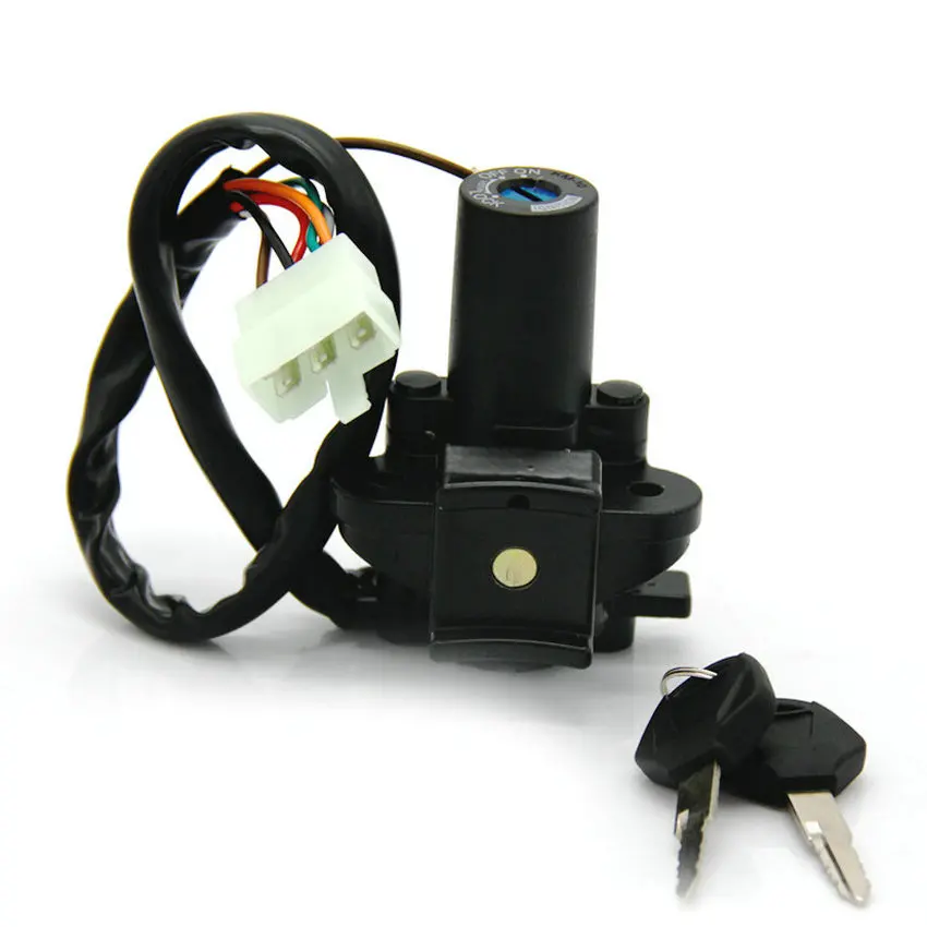Motorcycle Ignition Switch Key Fits For Kawasaki Zr400 Zzr400 Zzr600