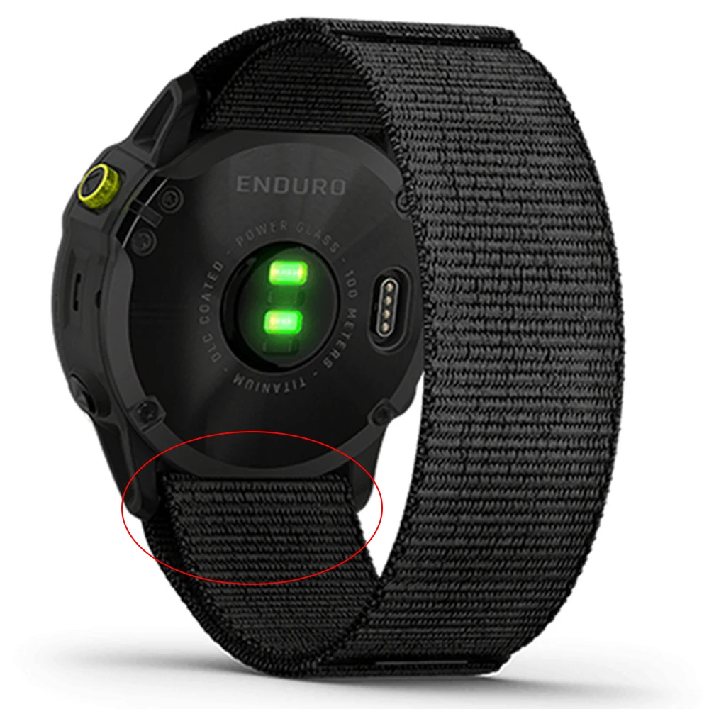 Quick Fit Nylon Trail Loop Strap - Sports Wristband Bracelet