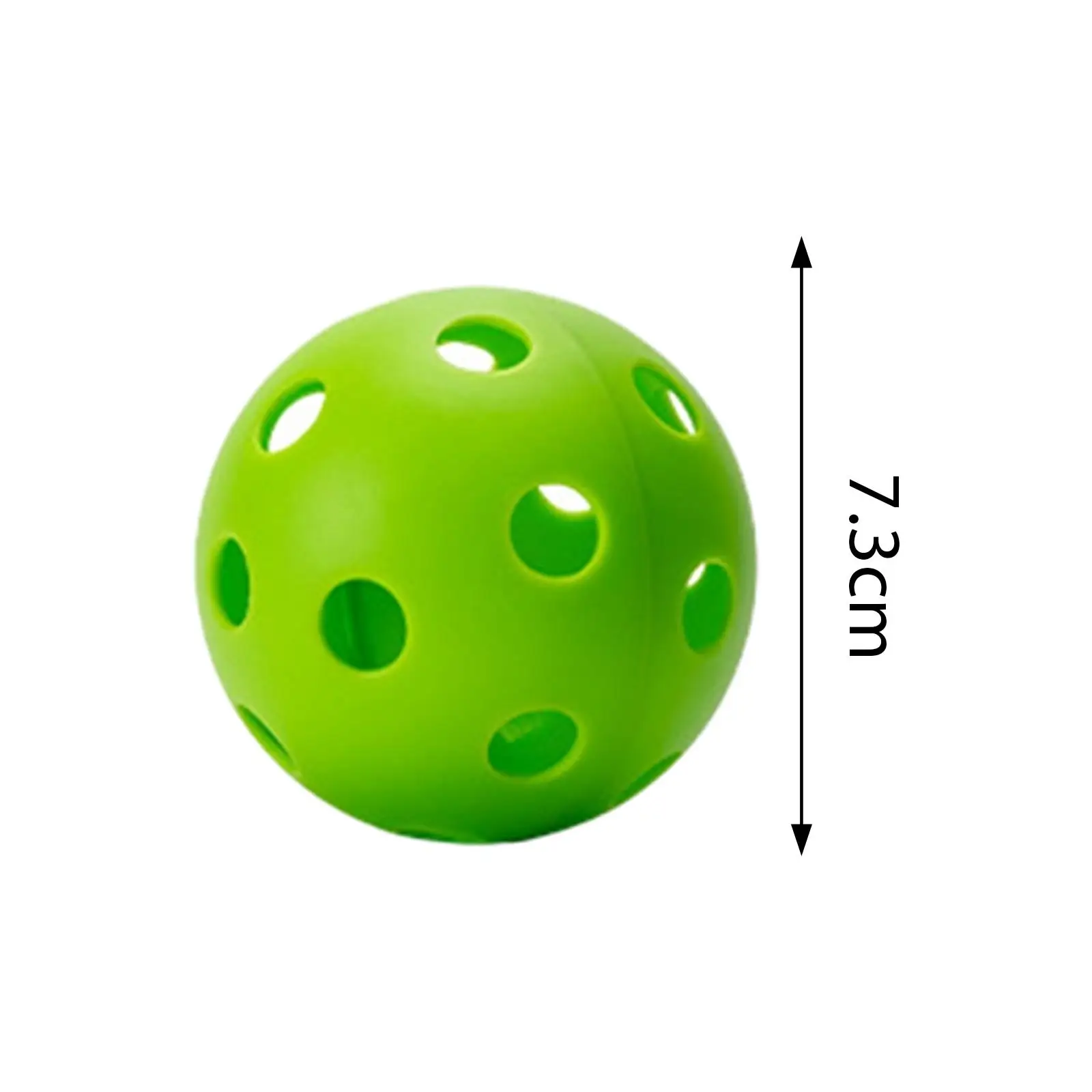 Indoor Court Pickleball Balls, 26 Holes Tournament Pickleballs, Bright Color