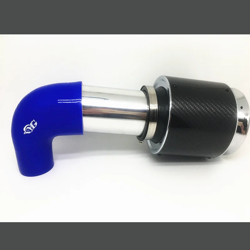 90 Degree Silicone Tubing Hose Intercooler Turbo Intake Pipe Coupler Hose Reducer Universal Multiple Sizes Blue 45-102mm