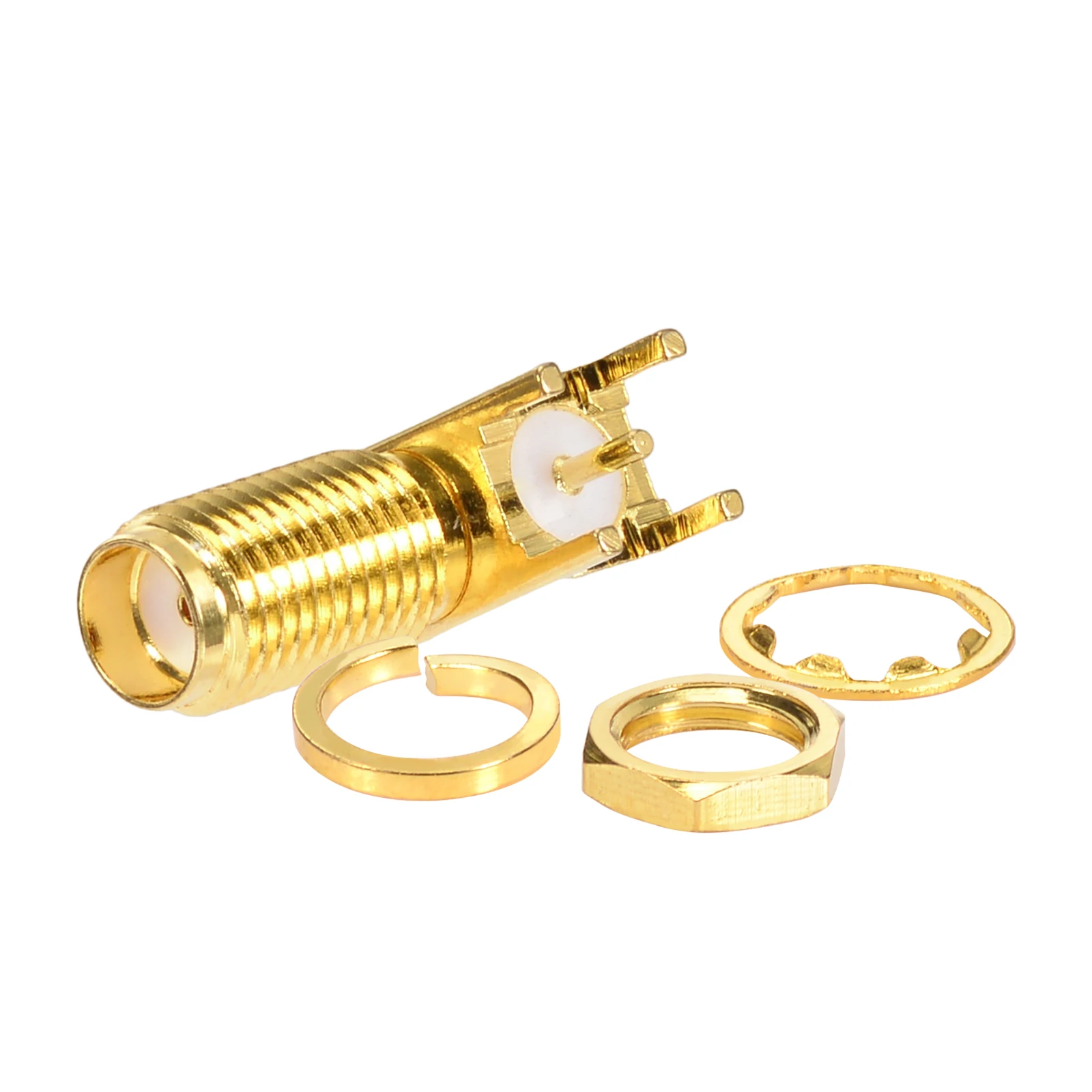SMA Female RF Coaxial Connector for Electronic Components