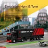 1/76 Turbo Racing C50-t Rtr Remote Control Micro Simulation Container Tractor Model Truck New Chassis Simulation Horn Rc Car Toy 4