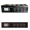 1Pair 4-Channel 3-Pin XLR Audio and DMX over Network Cable Extender, DMX512 Network Signal Extender 1 Male+1 Female 5