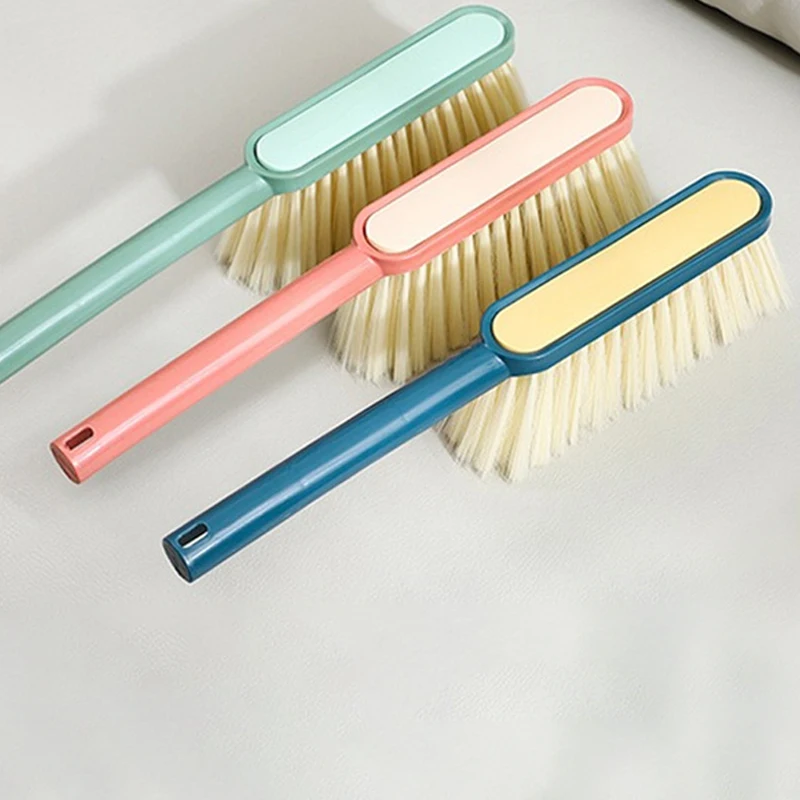

Soft Bristle Brush Effective Dust Removal Easy Cleaning Ergonomic Design Durable Easy To Use Bedroom Cleaning Tools Fan Brush
