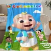 Cartoon Baby C-CoComelonSs Blanket Skin friendly comfort warm soft plush blanket suitable sofa living room office bedroom 6