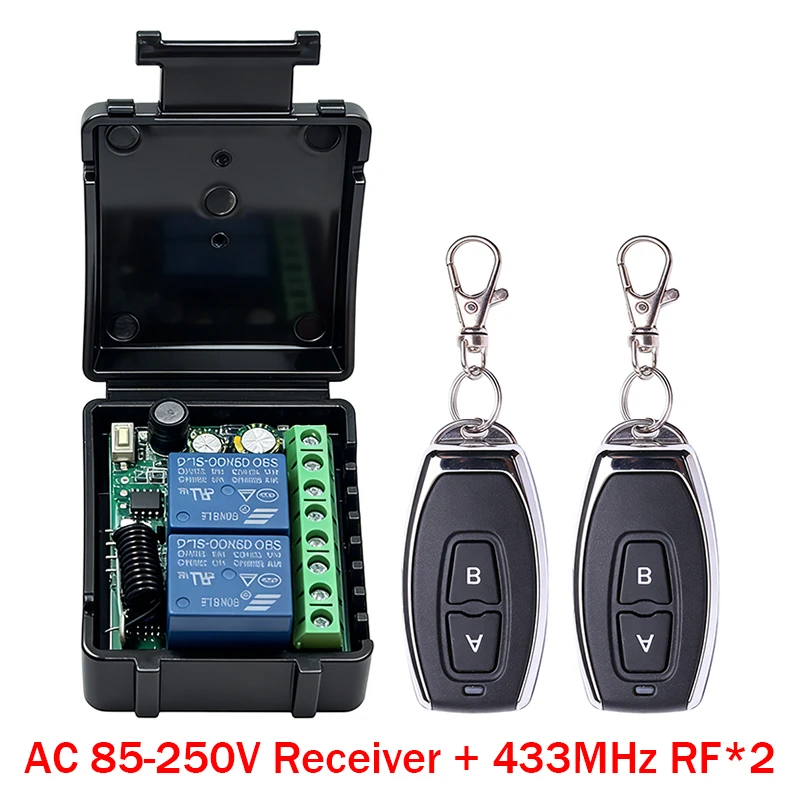 ตัวเลือกสินค้า โมดูลรีโมทคอนโทรล 433MHz สำหรับควบคุมอุปกรณ์ไฟฟ้า