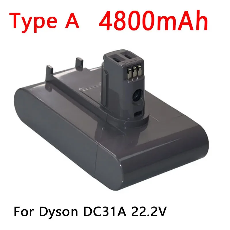 Sostituzione Batteria 22.2V 4800Mah Dc31 Per Dyson Dc34 Dc35 Dc44 Dc45 917083-01 Batteria Aspirapolvere Portatile Batteria