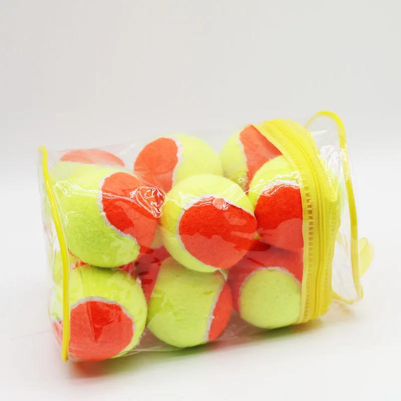 Training Tennis Ball Practice Beach Tennis ball 12pcs Pressure Beach Balls With 1pcs Bag