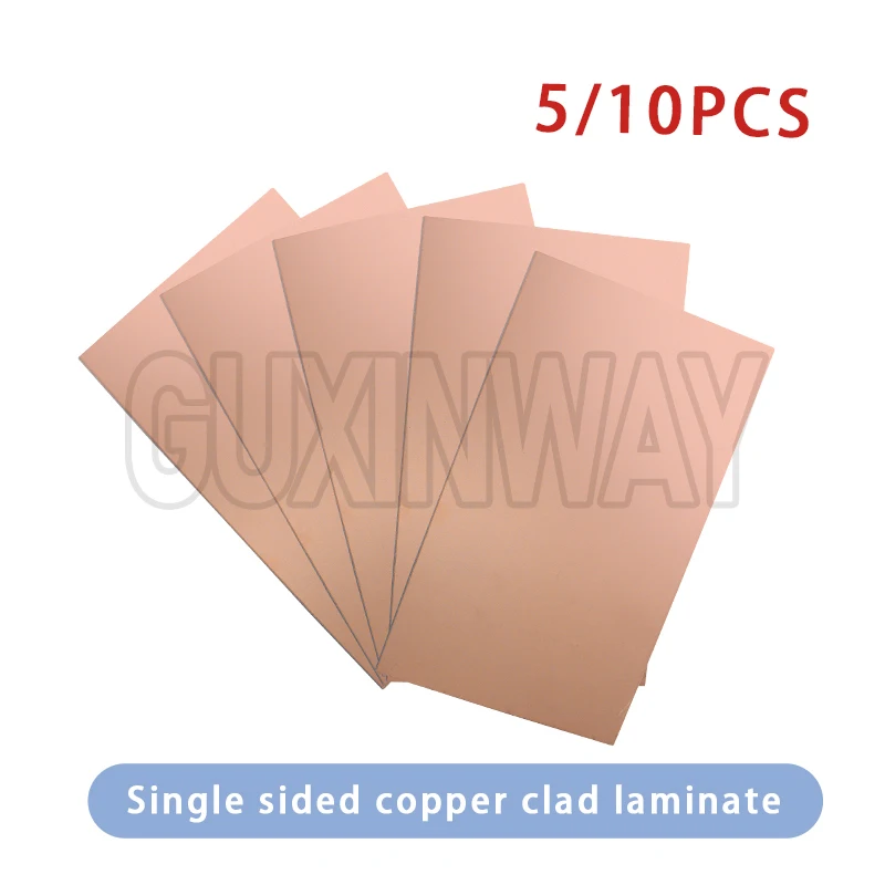 FR4 PCB 5x7cm 10x15cm Single Side Copper Clad Plate DIY PCB Kit Laminate Circuit Board for Arduino