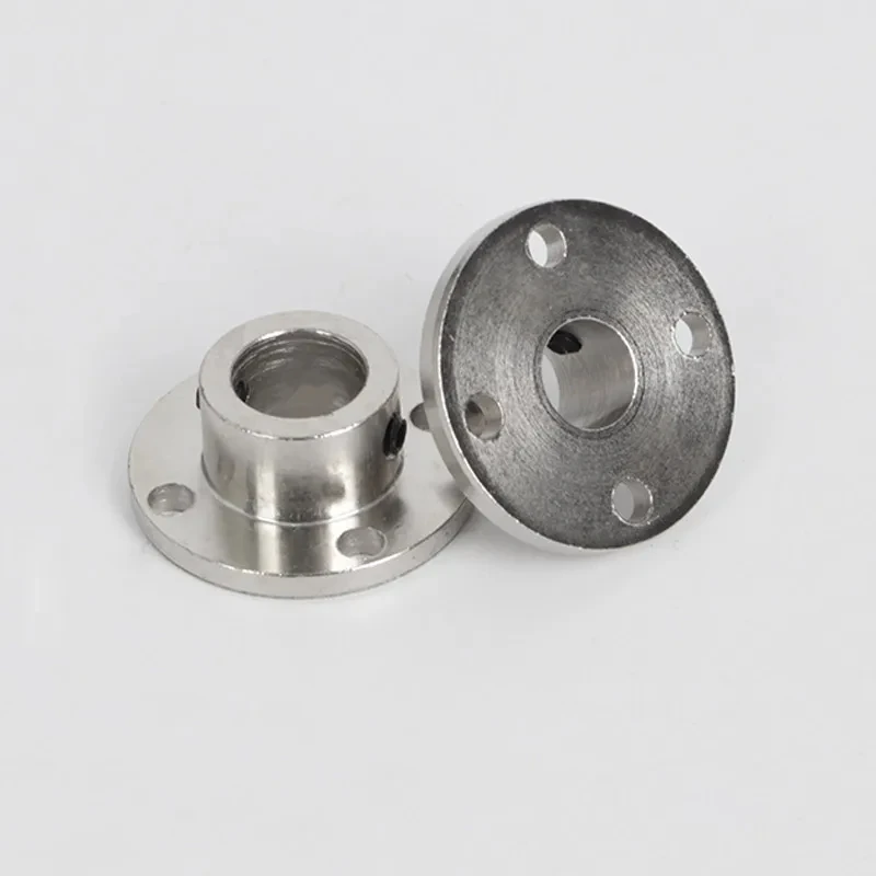 Inner Dia 2mm 3mm 4mm 5mm 6mm 7mm 8mm 10mm 11mm 12mm14mm Rigid Flange Coupling Motor Guide Shaft Coupler Motor Support Connector shaft coupler shaft connector rigid shaft coupler rigid flange coupling
