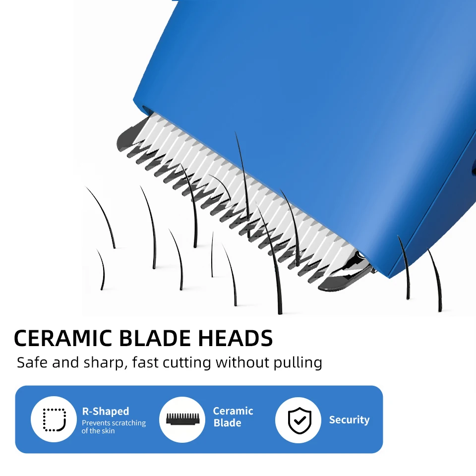 Body Hair Trimmer Shaver for Men Ball Trimmer Groin Pubic Replaceable Ceramic Blade Groomer Electric Razor Waterproof Clipper 3
