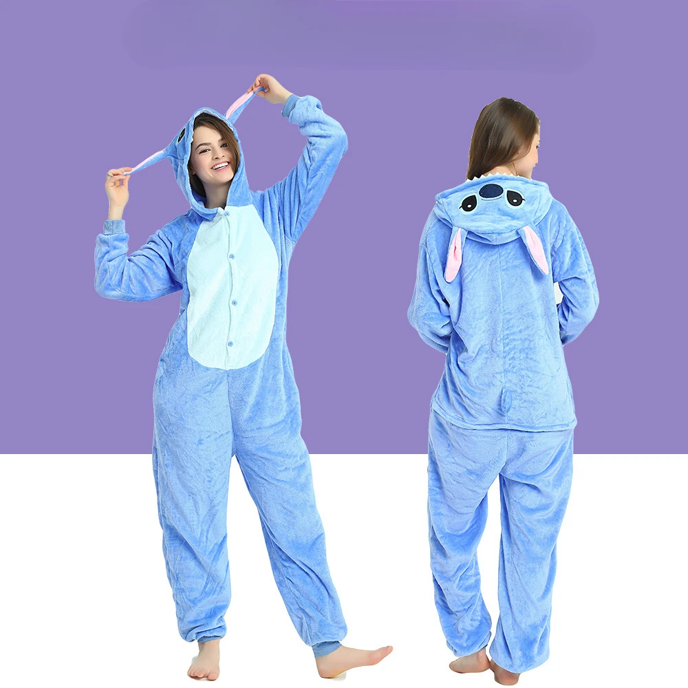 Disfraz de Cosplay de Disney para niños y adultos, pijamas con