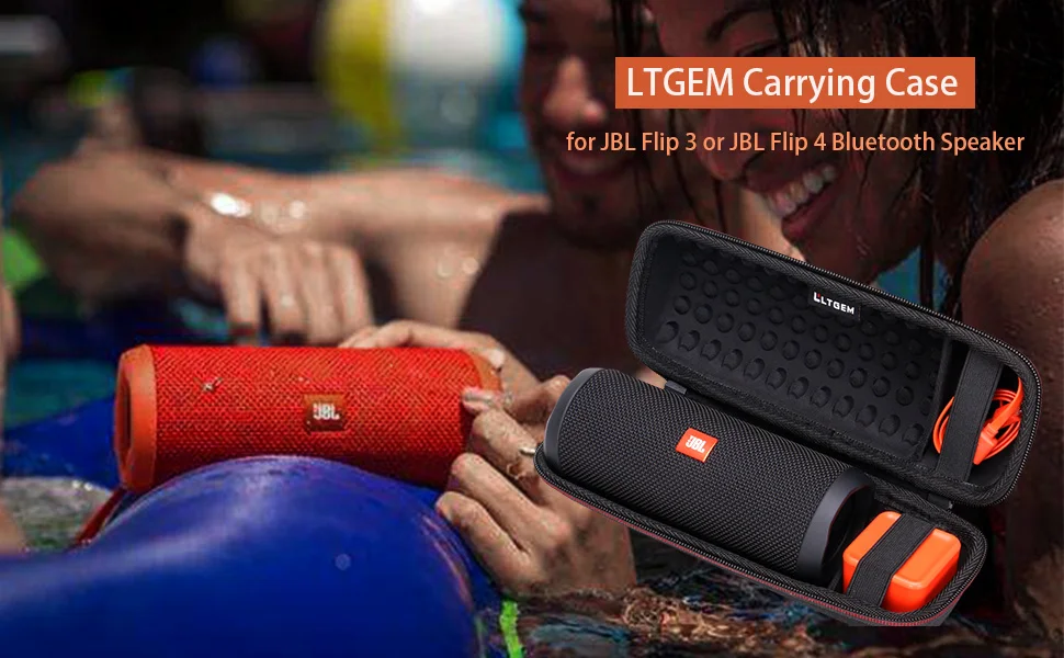 Speaker Case for JBL Flip 4 Protective Travel Storage Bag(Case only!)