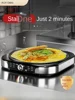 220V Crepe Makers New Grains Griddle Commercial Electricity Pancake Machine Cooking Appliances 2200W Single-side Heating 40CM 2