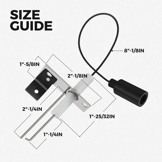 93868 Vízmelegítő Elektróda Spark Probe Rv Szikracsere Az Atwood 2-Prong Gyújtó Lakóautóhoz Gch6-4E Gch6-6E - Image 2