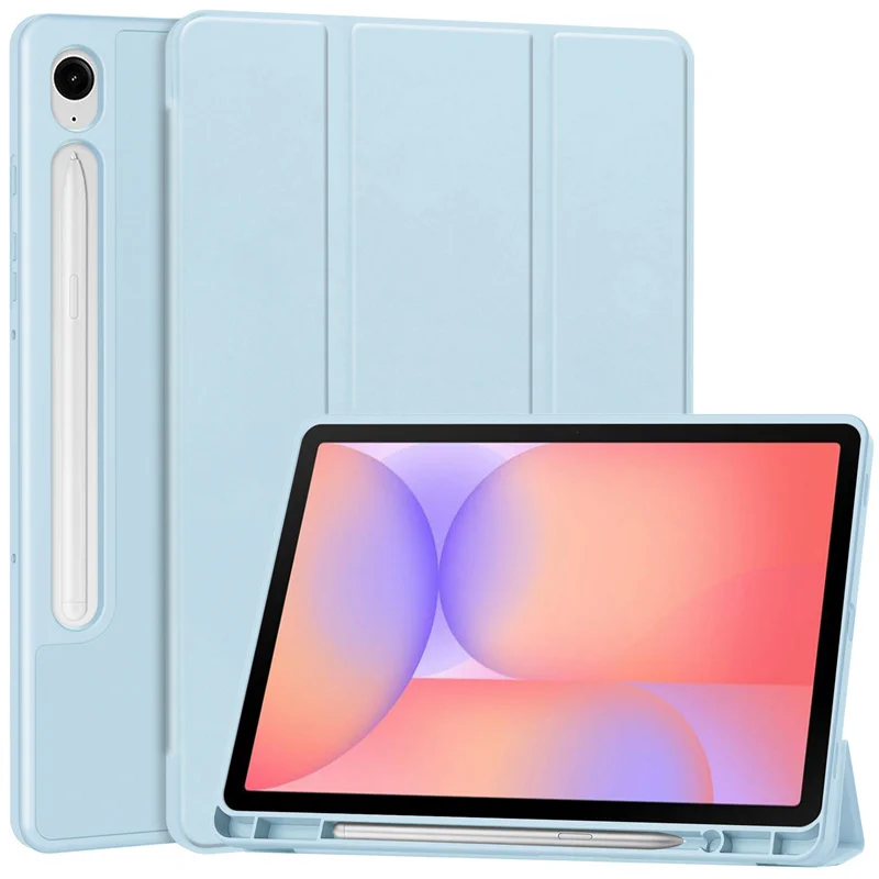 Premium Trifold Soft Back Stand Case with Pencil Holder