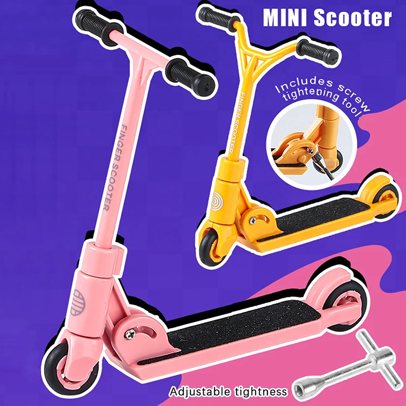 어린이 킥 스쿠터 핑거 BMX 접이식 T형 핑거 스쿠터 브레이크 포함 교육용 ..