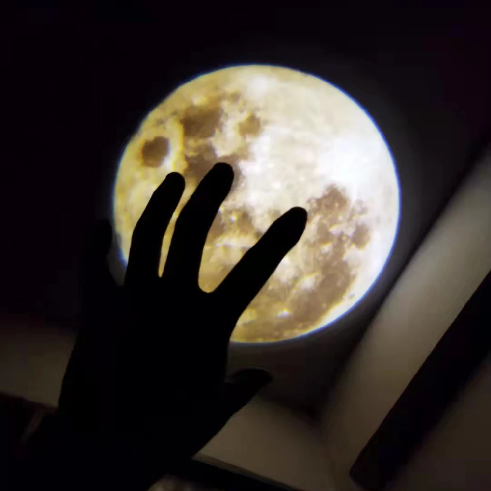 Sky Projector Night Light Planet Magic Moon Earth Projection 3W LED Lamp 360° Rotatable USB 5V Kids Bedroom Wall Decor Lighting