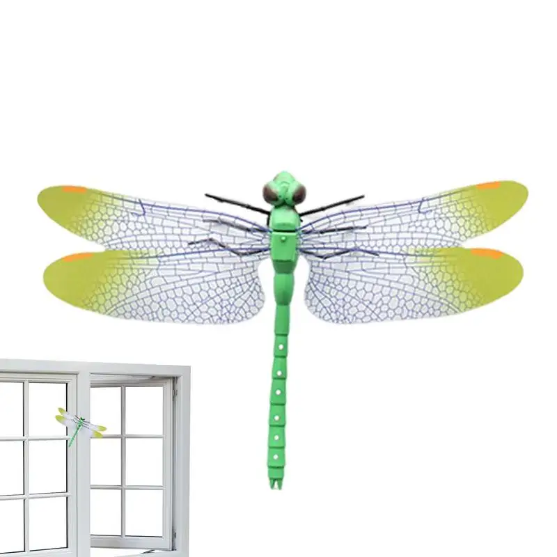 

Portable Fly Repeller Dragonfly Shape Realistic Fly Trap Gnat Trapper Safe Harmless Gnat Catcher Fly Repeller For Camping