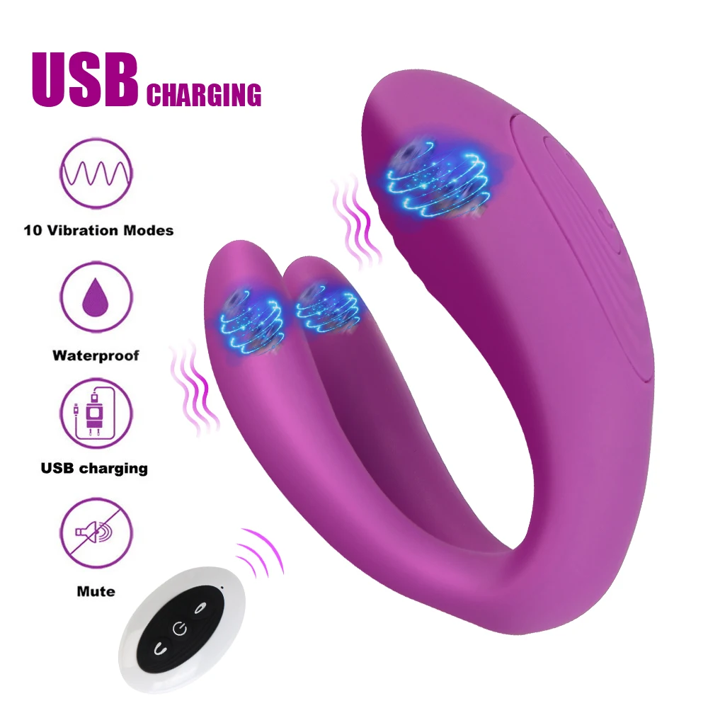 Remote Control G-spot Vibrator With 10 Frequency Modes_voghion.com