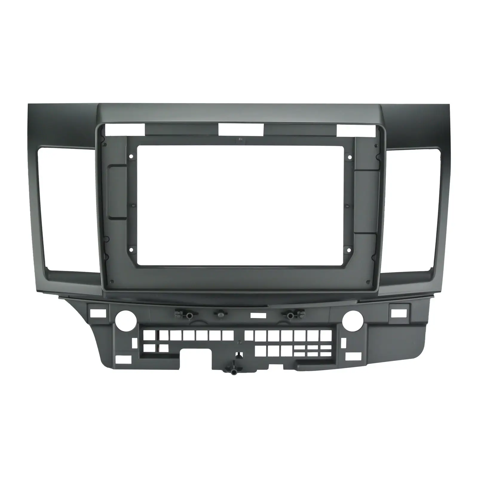 

For Mitsubishi Lancer 2008-2016 Car Radio Fascia 10.1 Inch Frame Android 2Din MP5 Player Stereo Panel