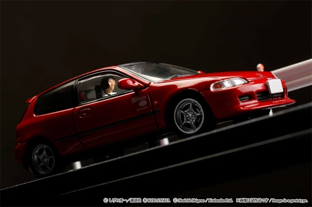 Initial D Shingo Shoji Civic Sir EG6 Red 1st Stage Character 