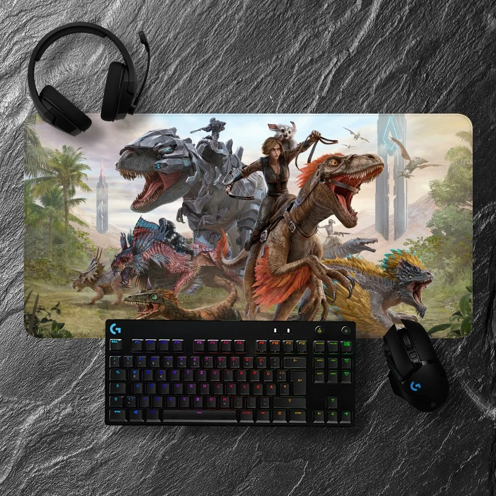 Ark Game Survival Ascended Floor Mat Non-slip Lockedge Office Student Gaming Thickened Large Writing Pad Cushion 5