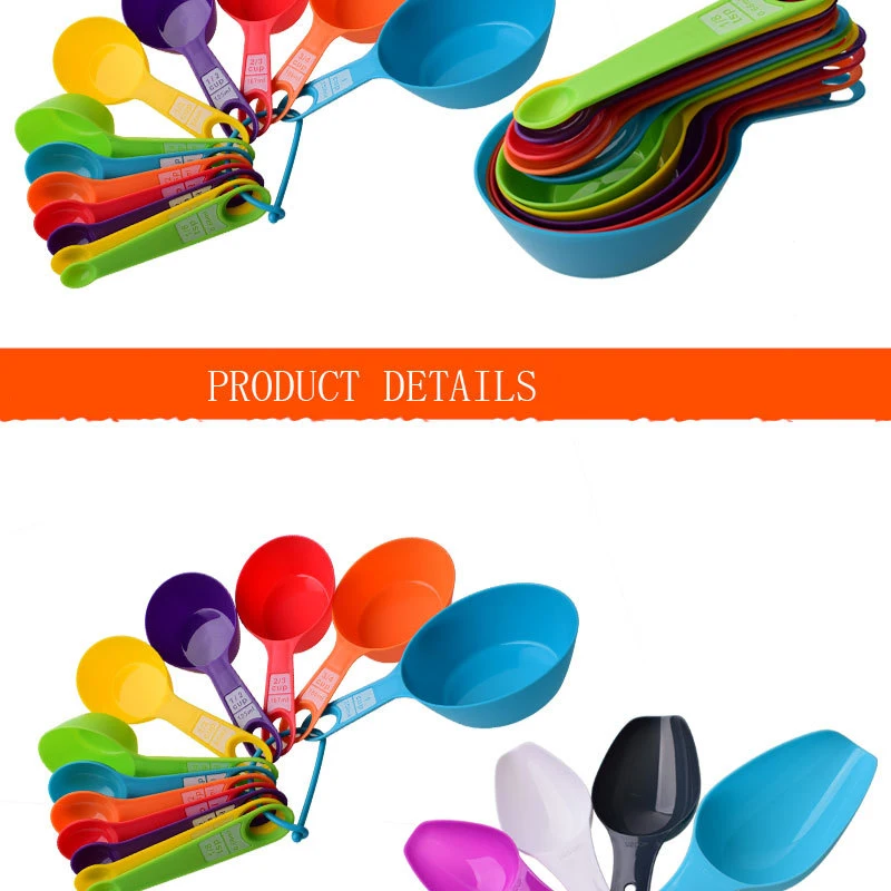 Description Picture 6 of itemMeasuring Spoon Cup Set 1 1/2 1/3 1/4 Kitchen Gadgets Bakeware Measuring Tools Scales