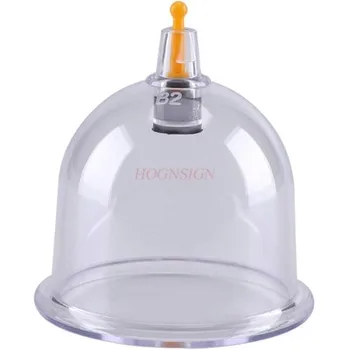 10pcs Vacuum cupping device pumping type single cupping household medical thickening bulk large cupping health medicine 1