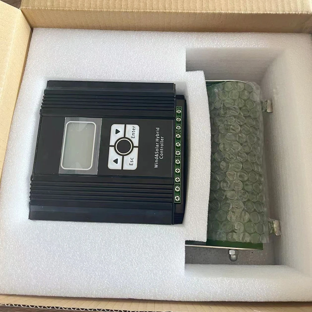 가전제품용 자동 레귤레이터, 최대 입력 1000W-10000W MPPT 하이브리드 충전 컨트롤러, 풍력 태양광 5000W 시스템, 12V, 24V, 48V