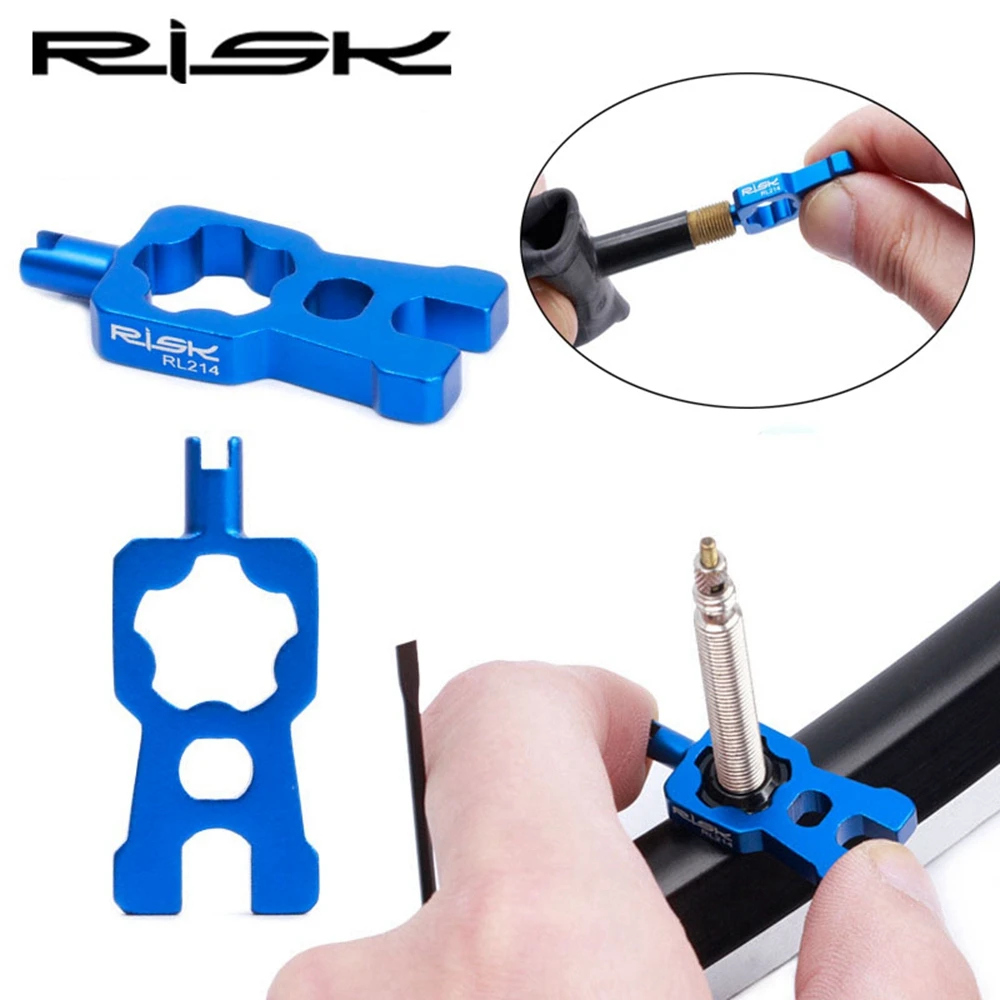 4 IN 1 Tragbare Fahrrad Ventil Schlüssel Multifunktions Schrader/Presta Ventil Core Demontage Installation Werkzeuge Für MTB Rennrad – Detail 2